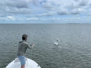 Men fishing aboard the Capt. Richard Hastings