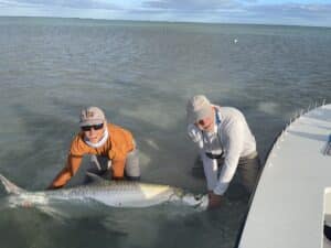 Men fishing on Capt. Richard Hastings Boat