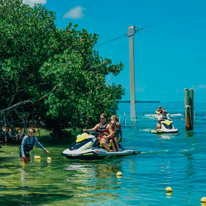 Jetski at Robbies of Islamorada